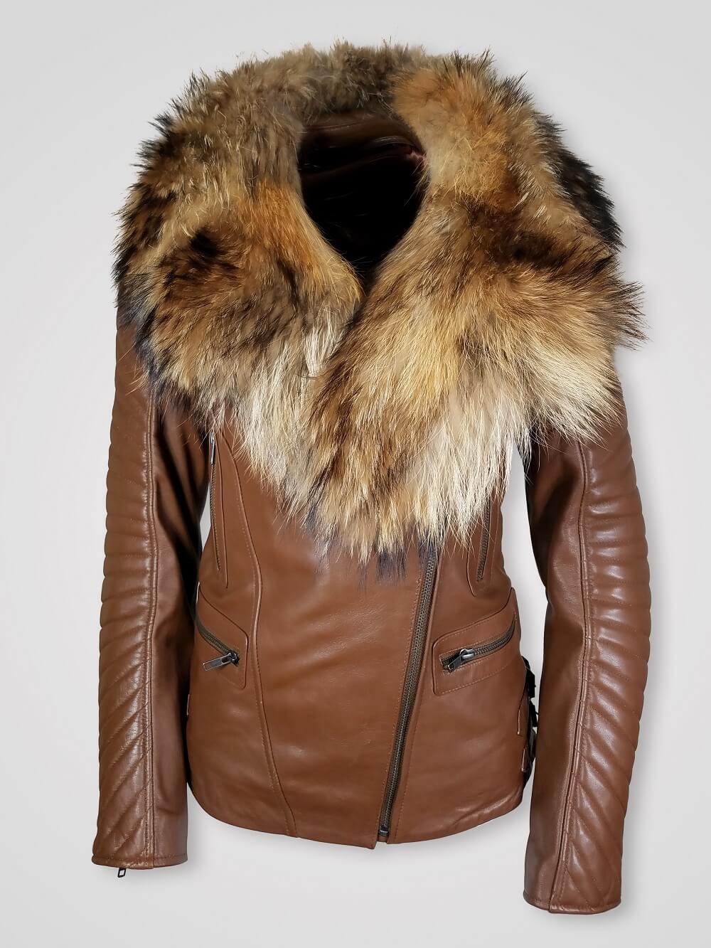 Original Fox Fur Coat For Women