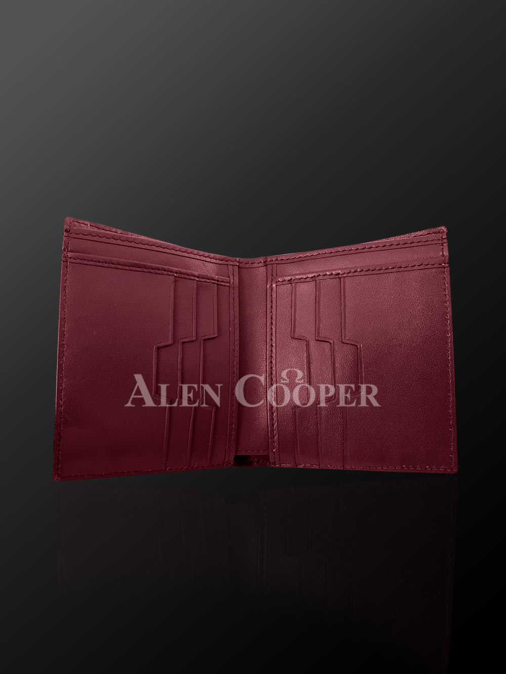 Authentic alligator skin wallet to redefine your class & taste