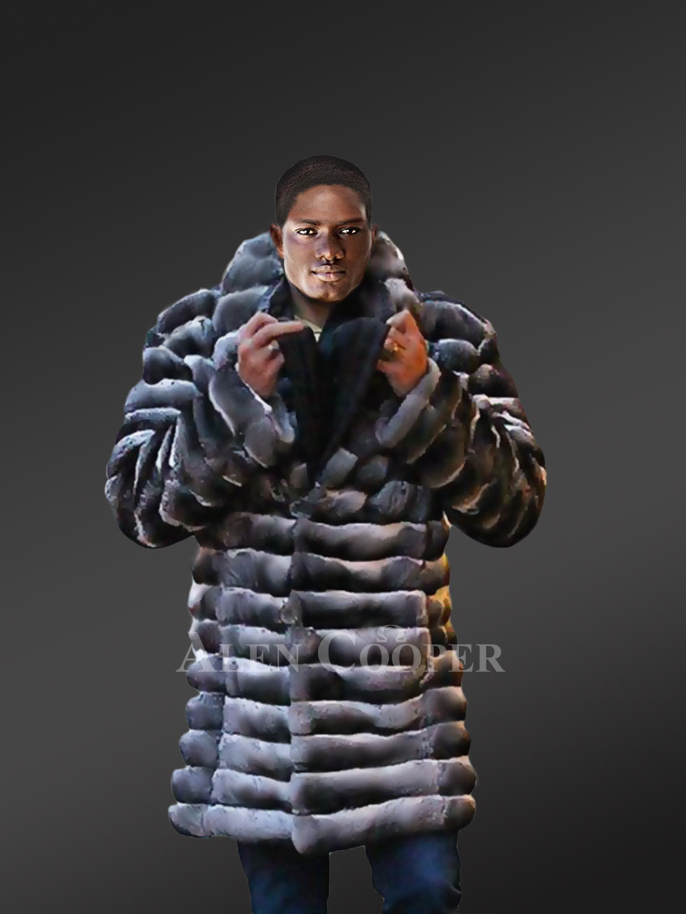 chinchilla coat mens