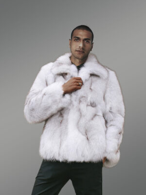 Genuine Cross Fox Fur Bomber