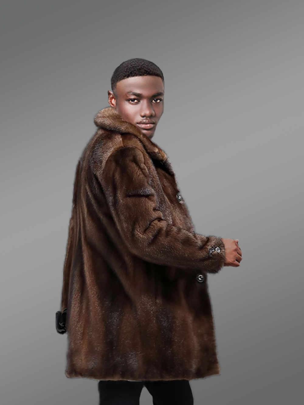 Men's Mink Coat