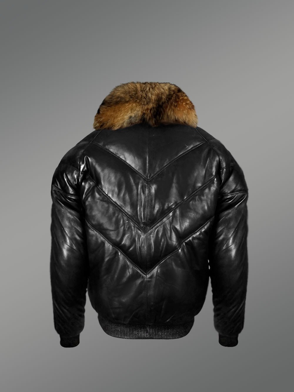 Lambskin bomber Jacket