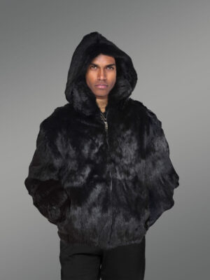 Rabbit Fur Bomber
