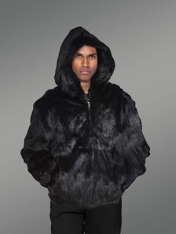 Rabbit Fur Bomber