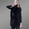 Mid-Length Genuine Fox Fur Winter Vest
