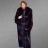 Pure Arctic Fox Fur full length view