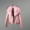 Short Length Sheepskin Shearling Sheepskin Jacket