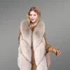 Real Fox Fur Sleeveless Waistcoat