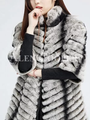 Womens-bi-color-real-fur-luxury-warm-winter-coat-for-women
