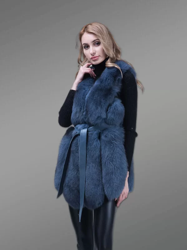 Stylish and Unique Real Fox Fur