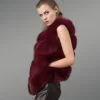 Real Fox Fur Winter Vests