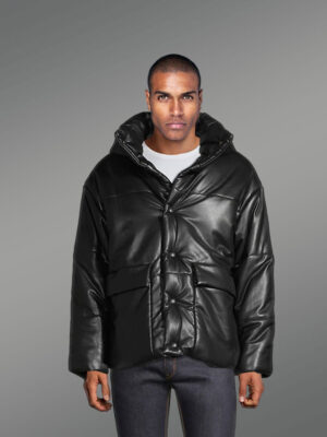 Mens Funnel Neck Padded Jacket – Great Looks with Maximum Comfort