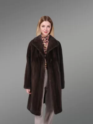 Dressy Long Mink Coat