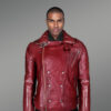 Leather Biker Moto Jacket
