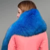 Real-Fox-Fur-Collar-Scarf-in-Blue