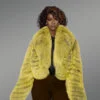 Women’s Fox Fur Crop Coat