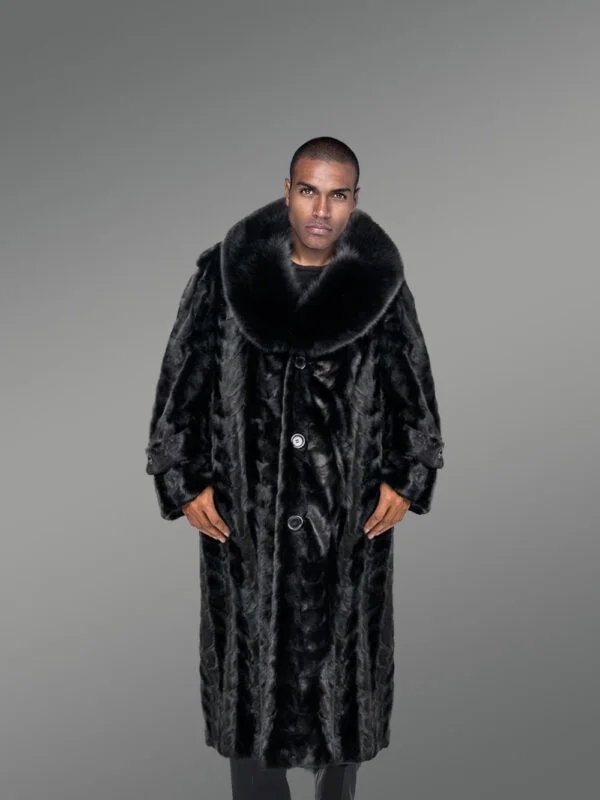 Full Length Mink Coat- A Dapper Style Couture