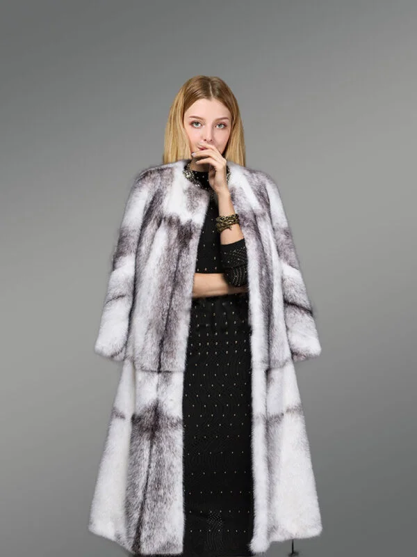Mink Fur Long Coats for Women for Greater Charm and Appeal