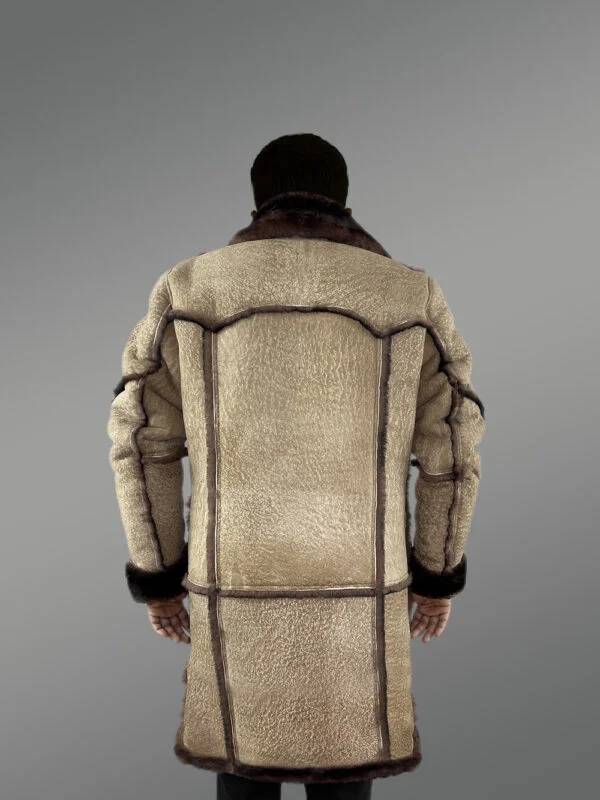 Men’s 80’s Classic Shearling Coat - Image 5
