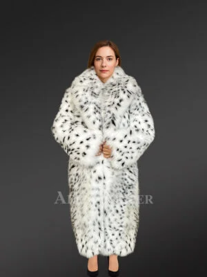 Women’s Lynch Style Fox Fur Coat